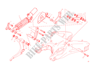 REAR SUSPENSION for Ducati 899 Panigale 2015