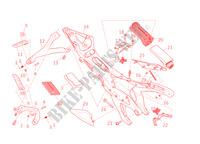 REAR SUBFRAME for Ducati 1199 Panigale 2013