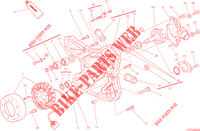 ALTERNATOR / COVER for Ducati Hypermotard 2014