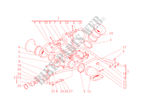 INLET MANIFOLDS for Ducati MH900E 2001