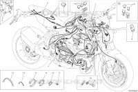 WIRING HARNESS  Monster ducati-motorcycle 2017 Monster 1200 R 45