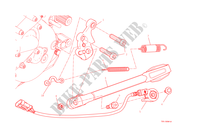 SIDE STAND for Ducati Monster 1200 2015