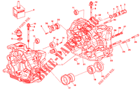 CRANKCASE ASSEMBLY (DMM 001275>) for Ducati 750 SS 1994