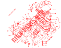 INTAKE (FM <7706) for Ducati 750 SS 1994