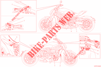 WARNING LABELS for Ducati XDiavel S 2019