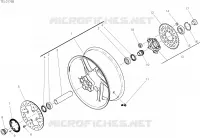 REAR WHEEL  Superbike ducati-motorcycle 2025 Panigale V4 S 24